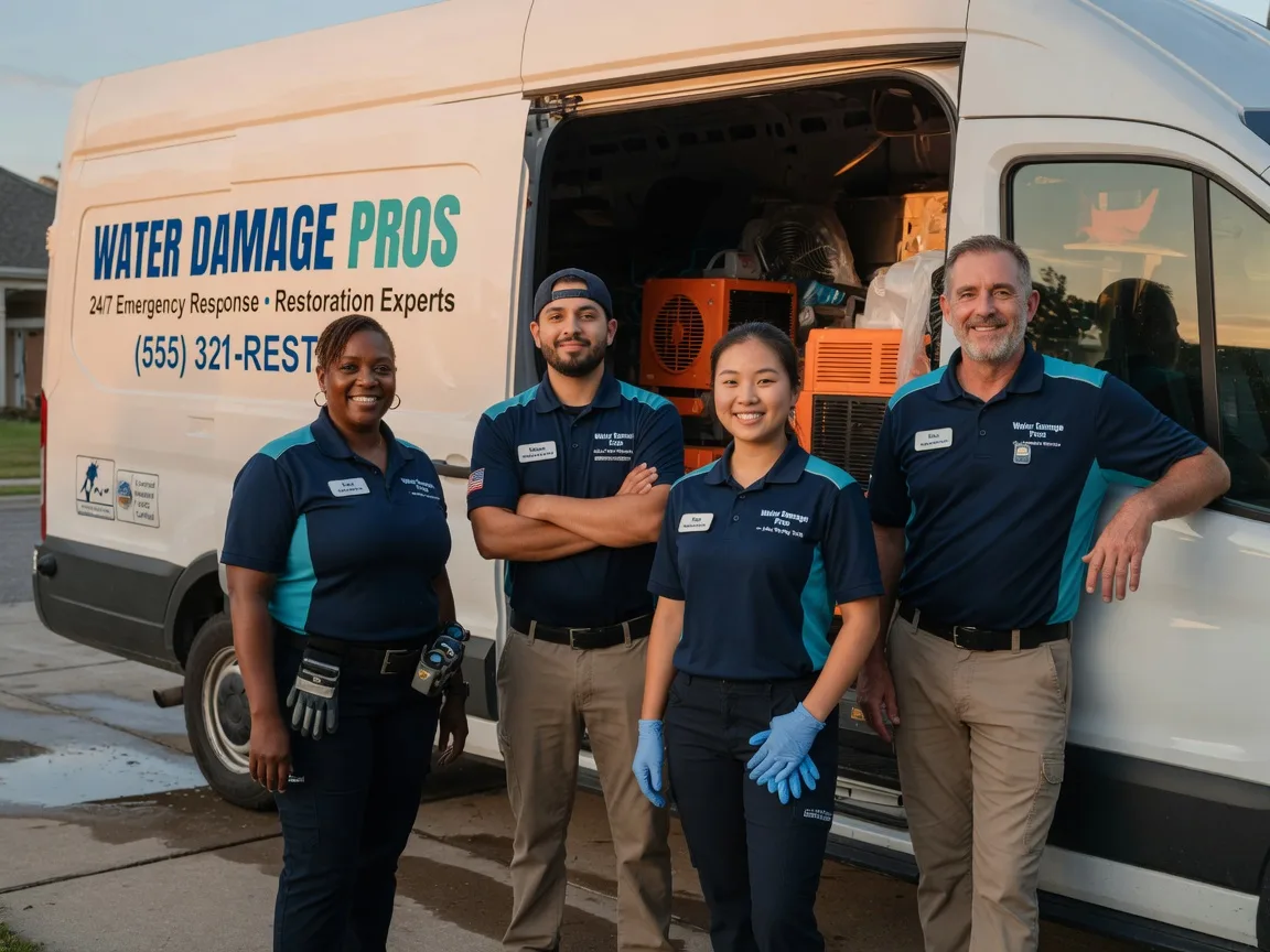Water Damage Restoration company in Wellston, OK