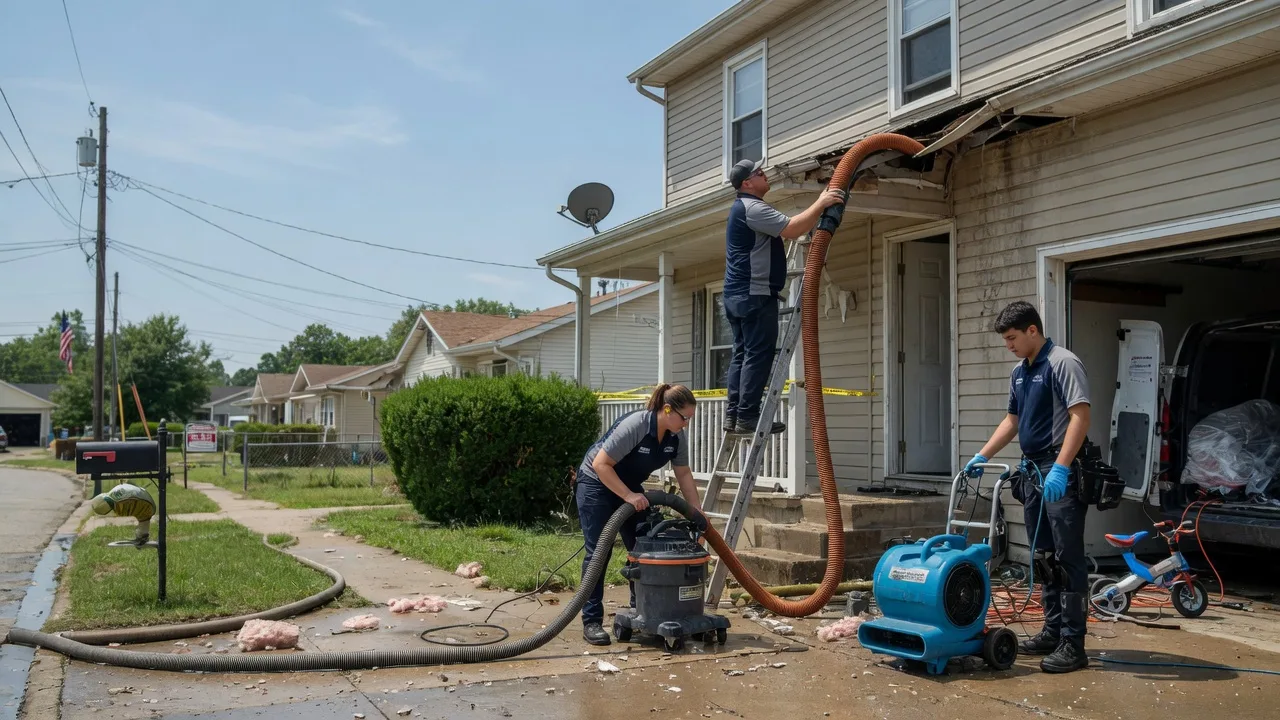Water Damage Restoration in Wellston, OK near me